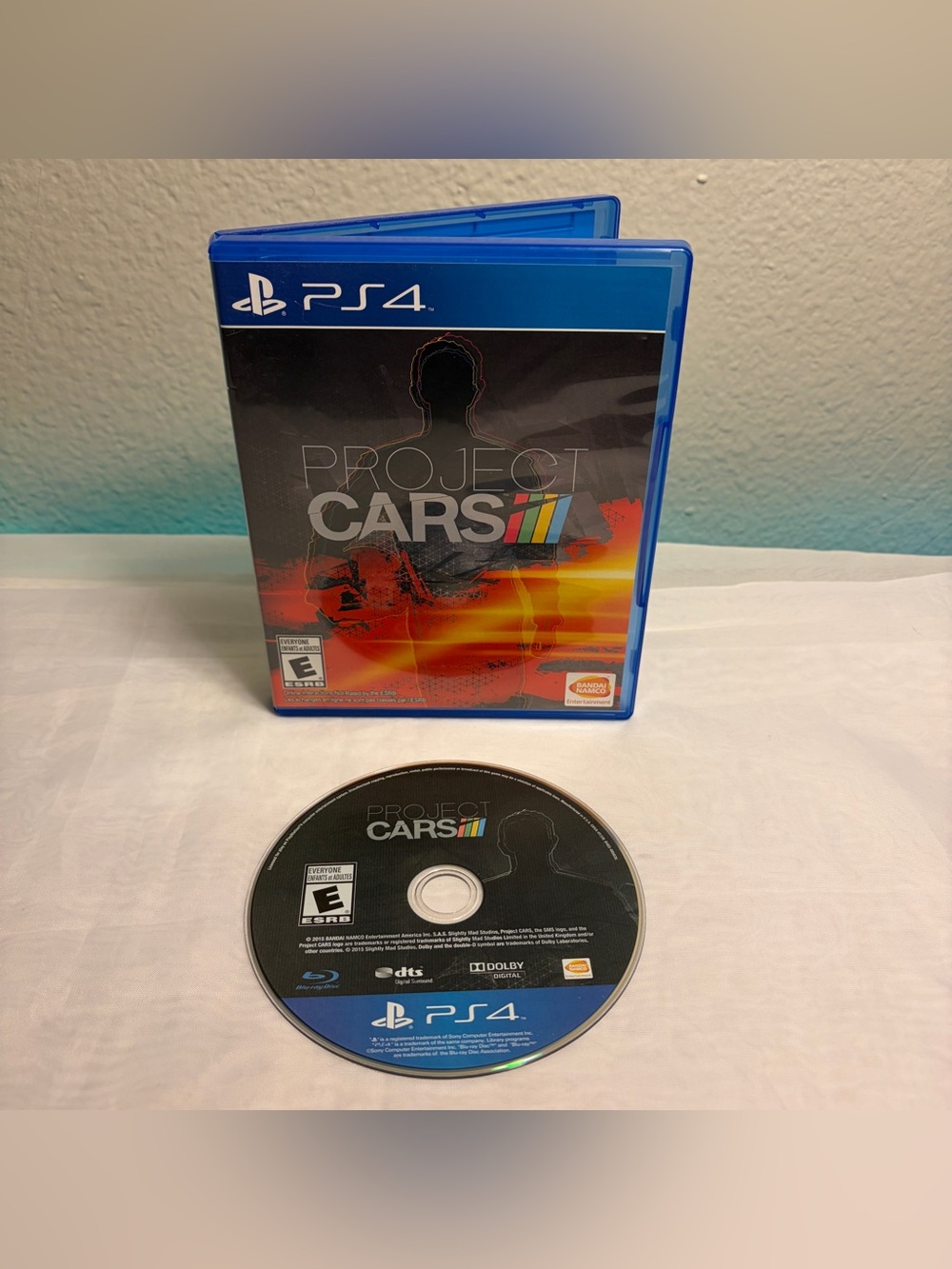 Project Cars PS4 Sony PlayStation 4 - 2015 Tested & Works Complete CIB Videogame